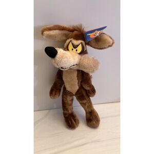 Vintage Wile E. Coyote 17" Plush 1997 Looney Tunes Warner Bros. Ace Novelties